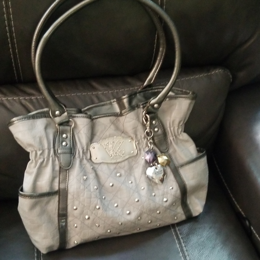 Cute grey purse